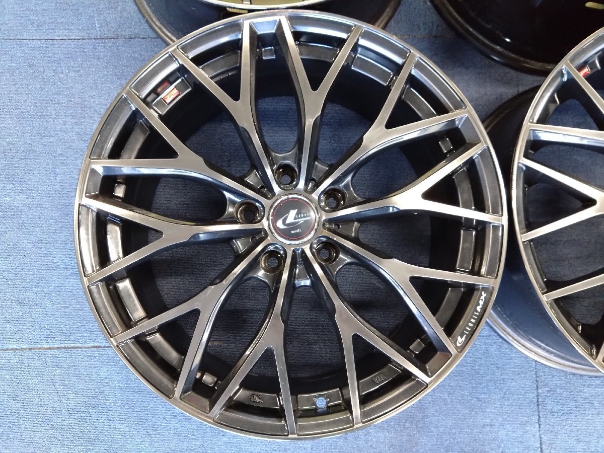 ウェッズ WEDS レオニス LEONIS MX 18インチ 8J +42 5H PCD114.3 4本 