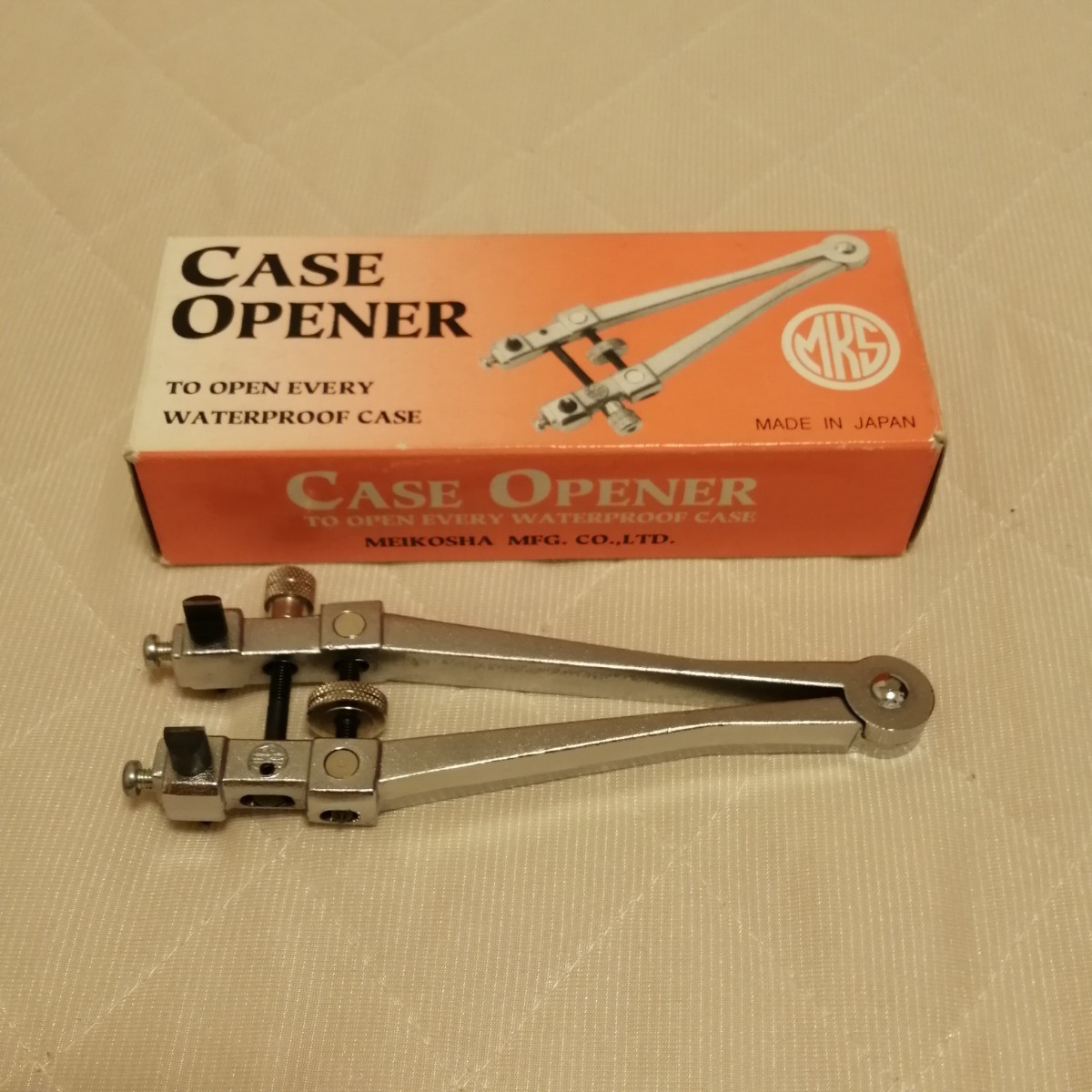 MKS 明工舎 腕時計 裏蓋オープナー 194000 時計工具 TOOL No.466 防水腕時計_1