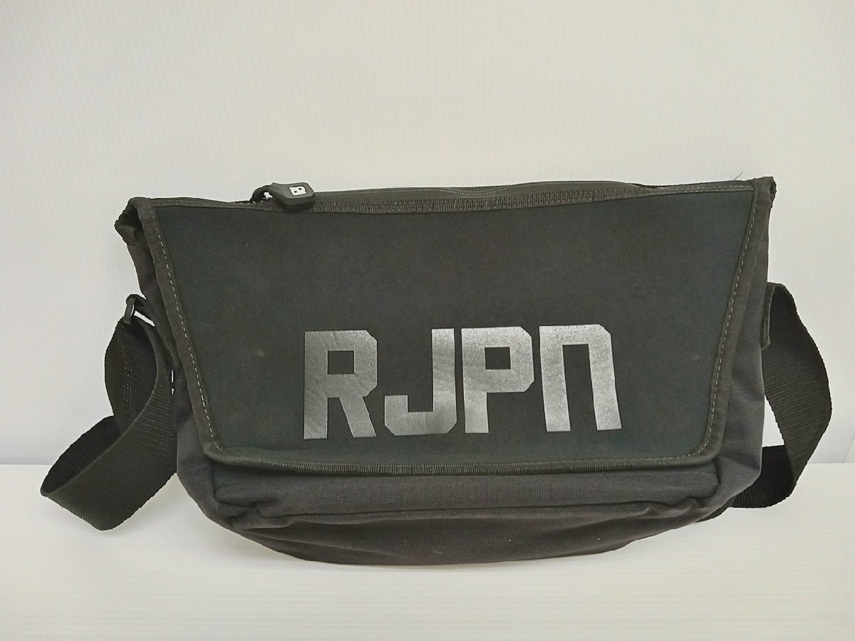 フィッシング 新品レイドジャパン RJメッセンジャーバッグ BLACK/BIG LOGO