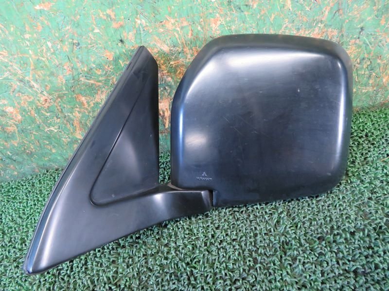 『psi』 三菱 V24W パジェロ 左ドアミラー 電動格納式 無黒 H5年式