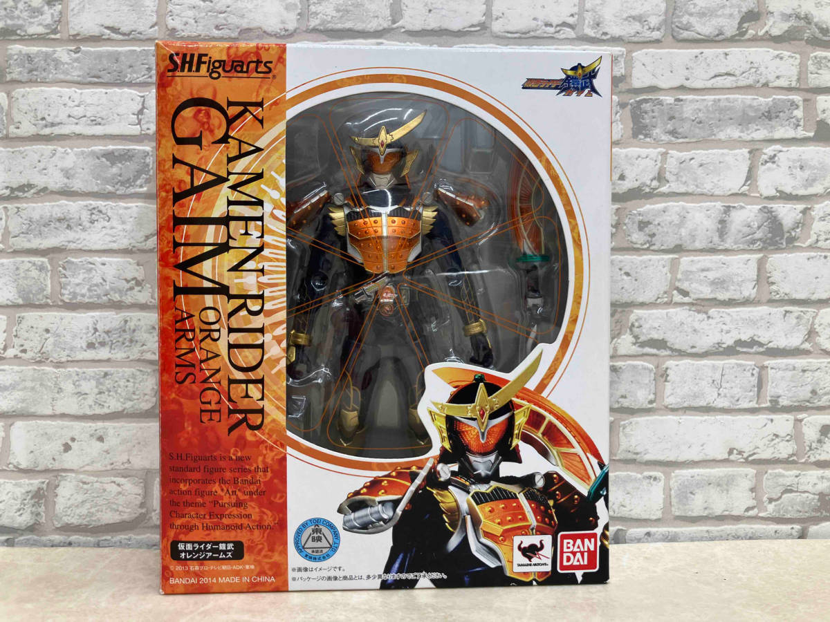 フィギュア BANDAI S.H.Figuarts 仮面ライダー鎧武 オレンジアームズ 仮面ライダー鎧武 手首パーツ1個欠品