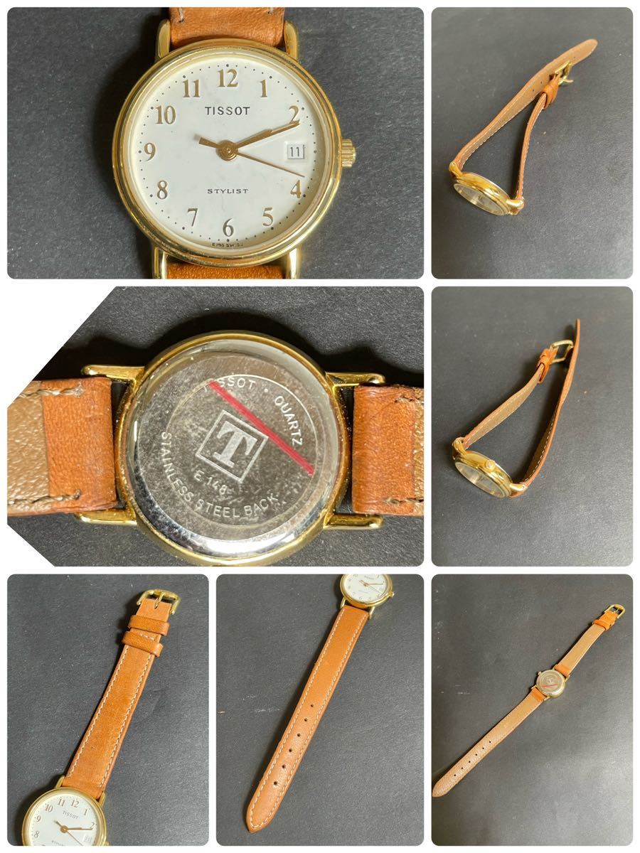 TISSOT ティソ 腕時計 時計 メンズ レディース STYLIST E158 T-12 SARI 