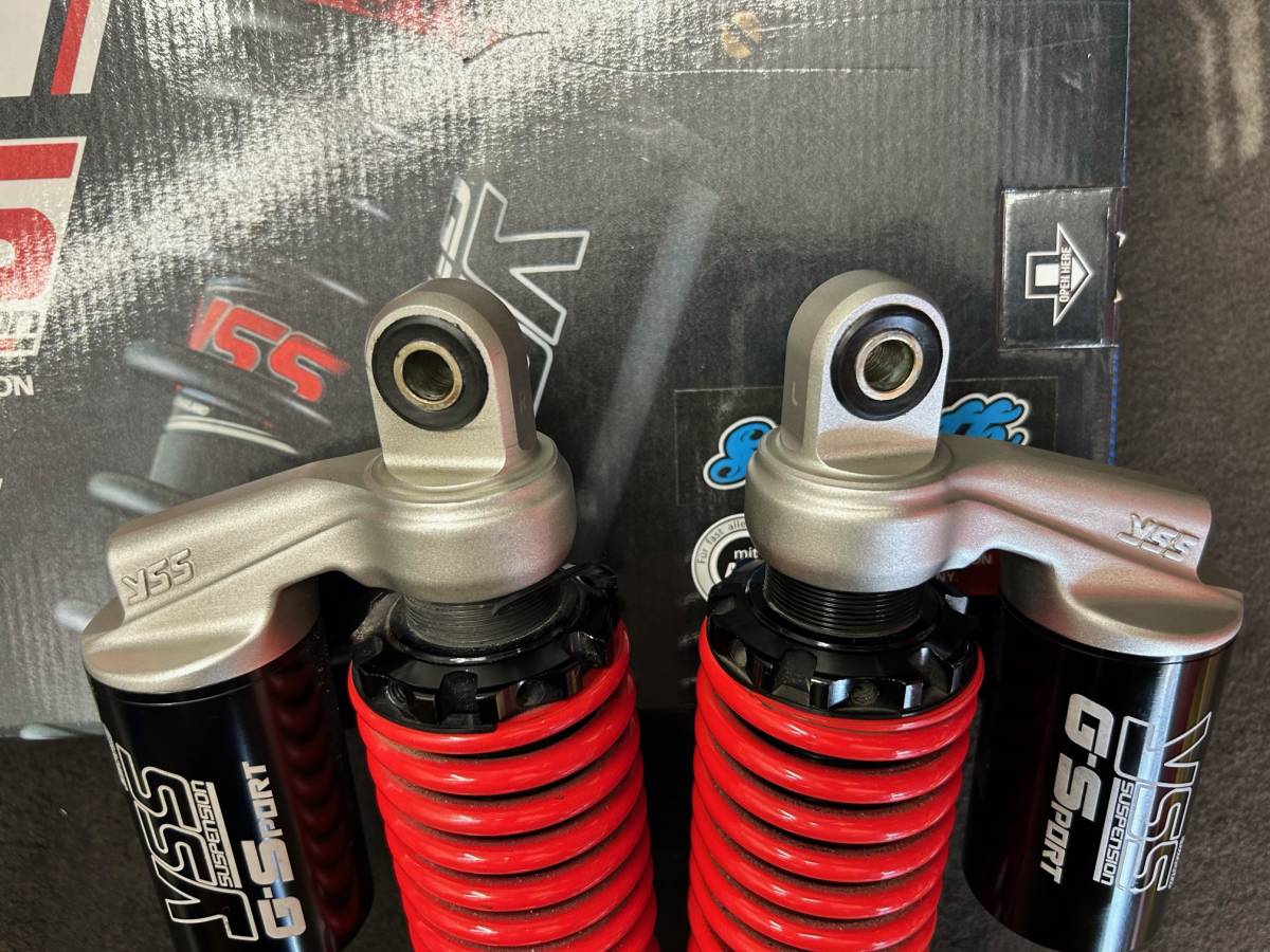 【美品】YSS　リアサスペンション　車高調整 伸減衰　XMAX250　X-MAX250 TG302-350TRL-06-J　未使用スプリングあり_4