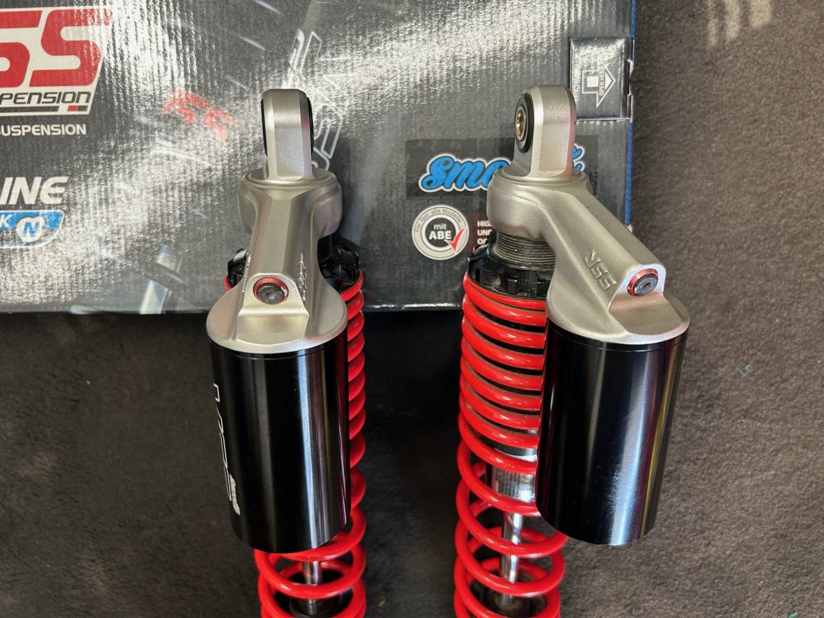 【美品】YSS　リアサスペンション　車高調整 伸減衰　XMAX250　X-MAX250 TG302-350TRL-06-J　未使用スプリングあり_6