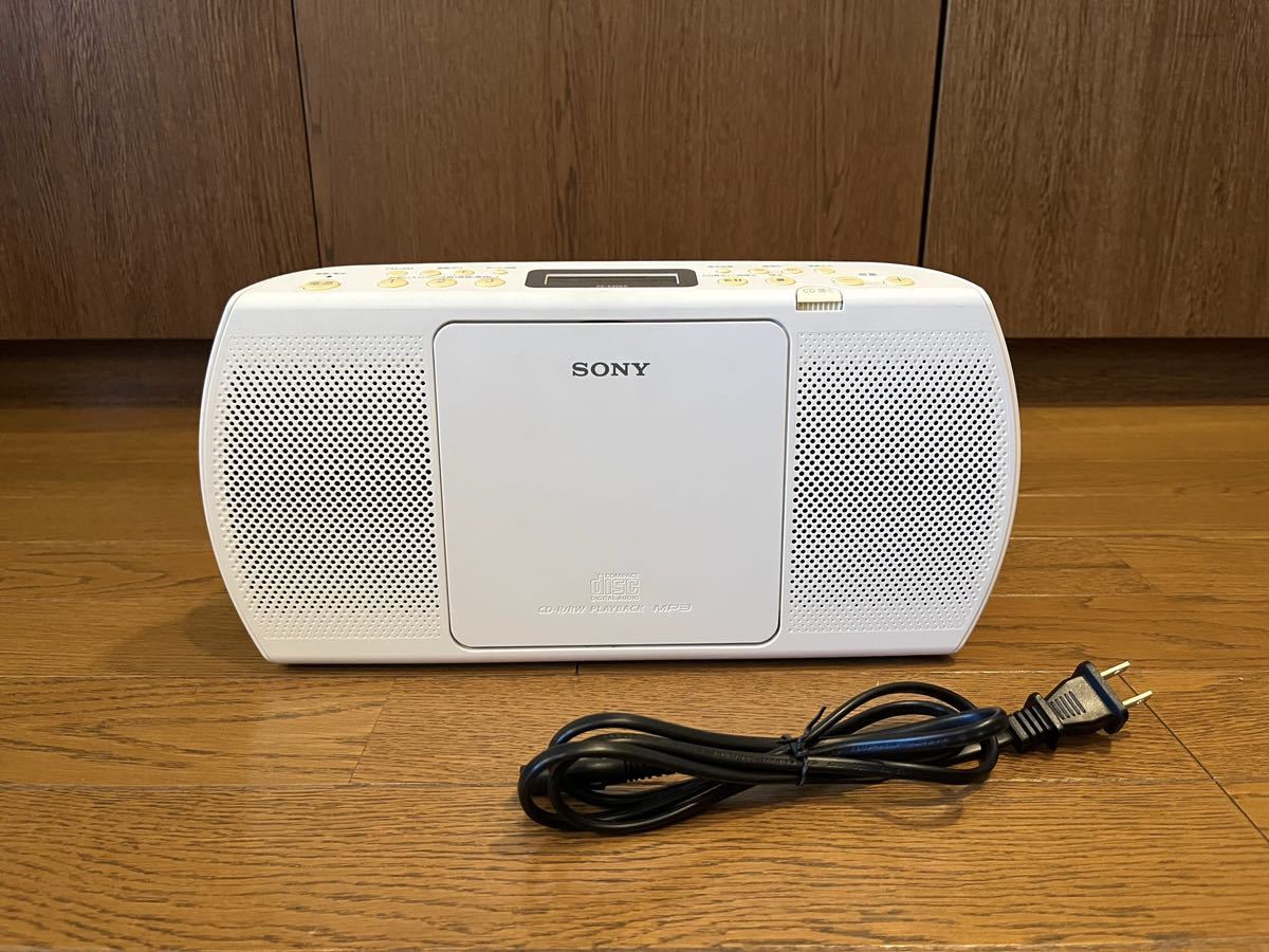【美品】SONY CDラジオ ZS-E20CP