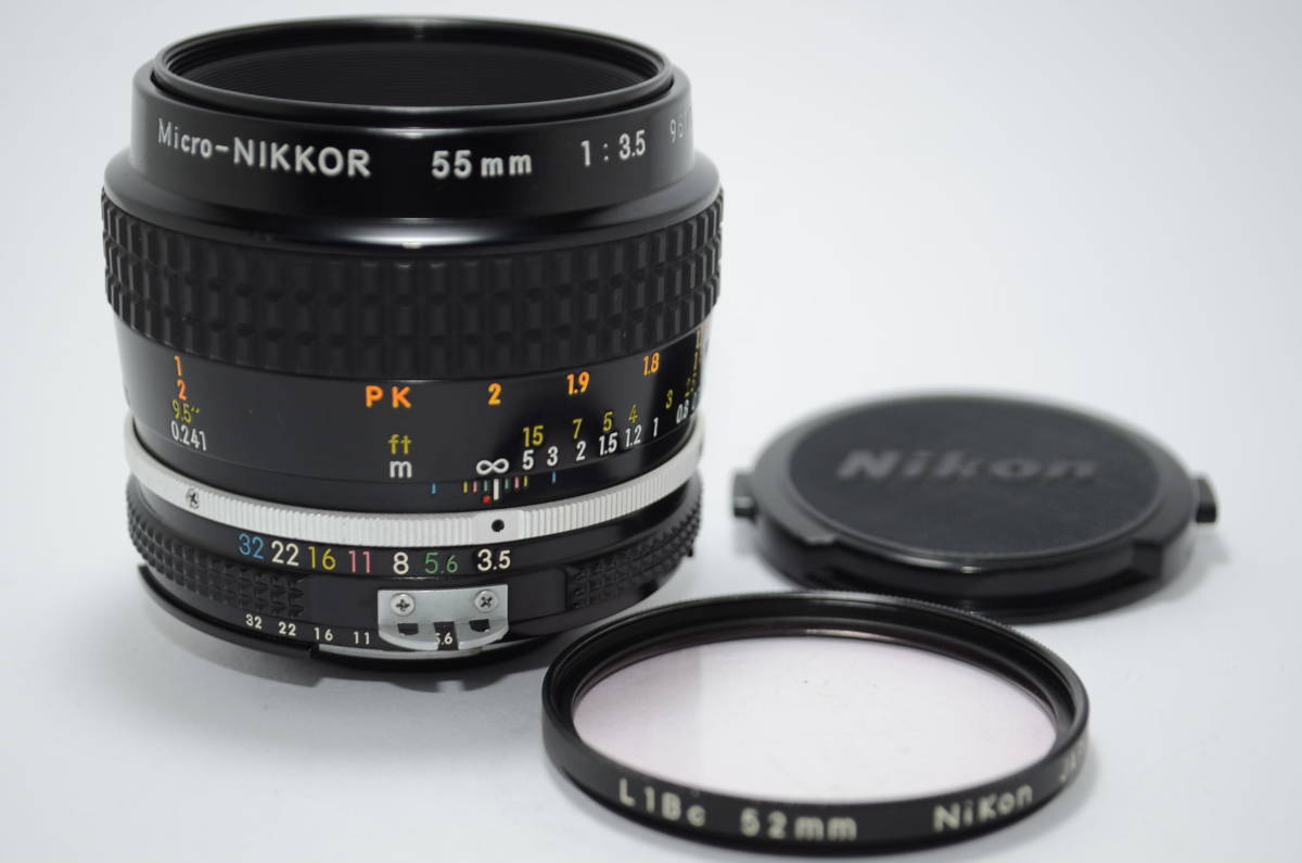 【外観特上級】Nikon Ai Micro NIKKOR 55mm F3.5　ニコン　#t7386