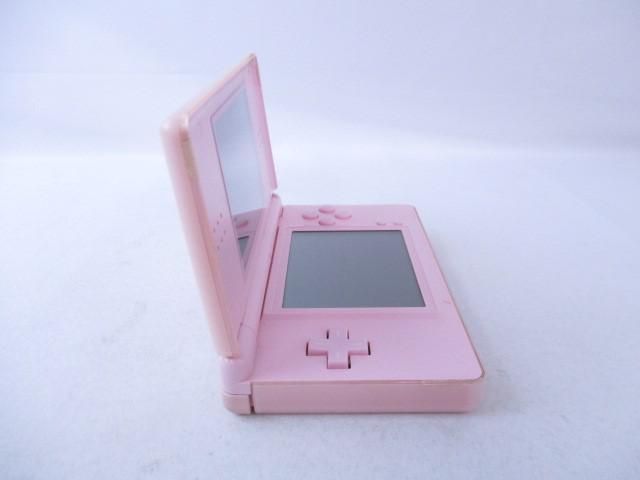 ニンテンドーDS Lite メタリックロゼ（ピンク）本体とACアダプター 