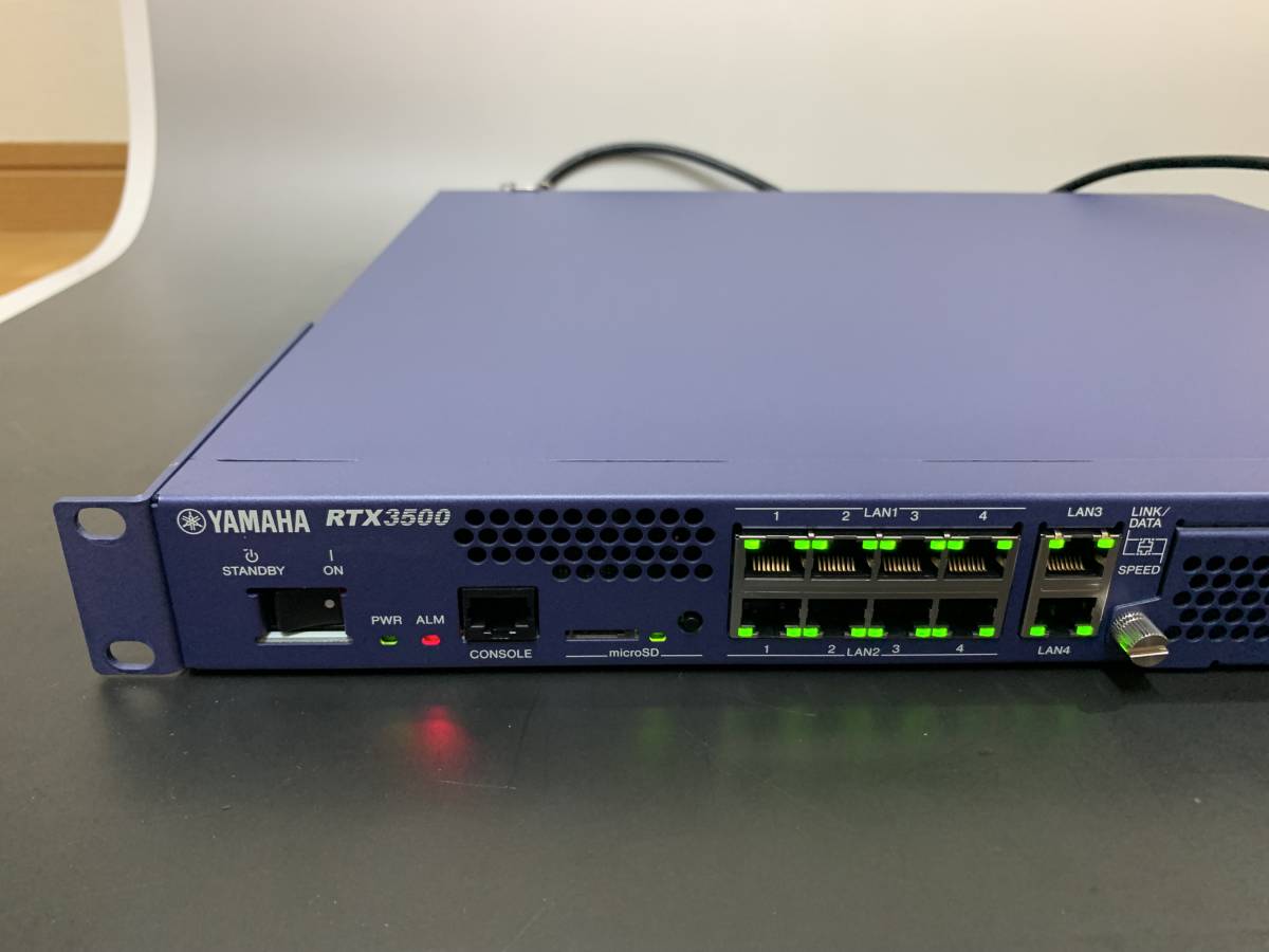 ヤマハ YAMAHA ヤマハ ギガアクセスVPNルーター RTX3500 ギガ ヤマハ YAMAHA ヤマハ ギガアクセスVPNルーター RTX3500 ギガ