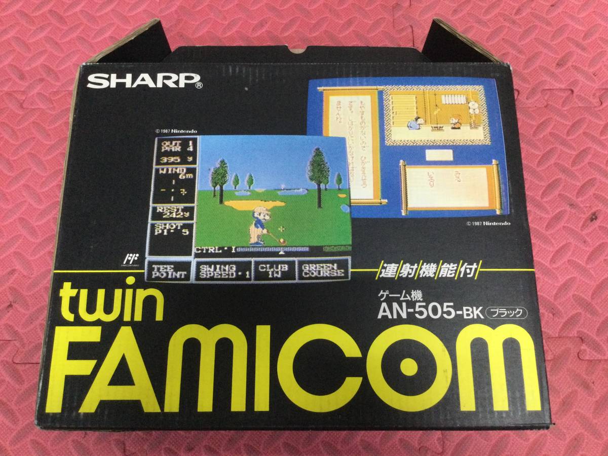 GN3714/120/0】動作未確認のジャンク☆SHARP ツインファミコン 本体