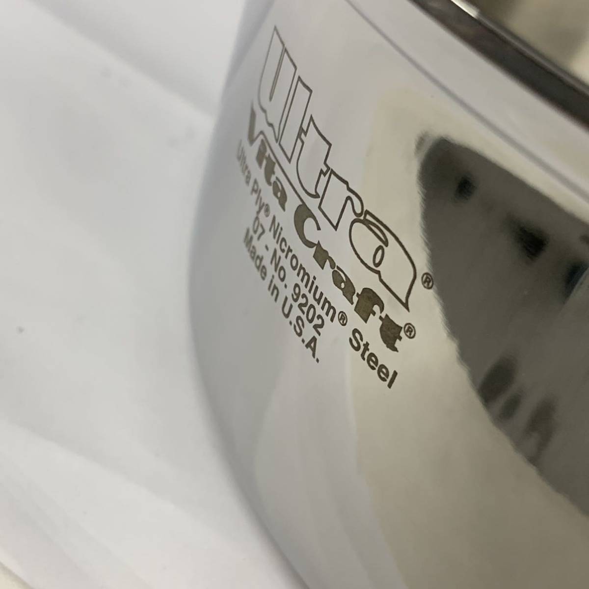 ビタクラフト ウルトラNo.9202 片手鍋1.9L Vita Craft 箱 高さ約8cm 