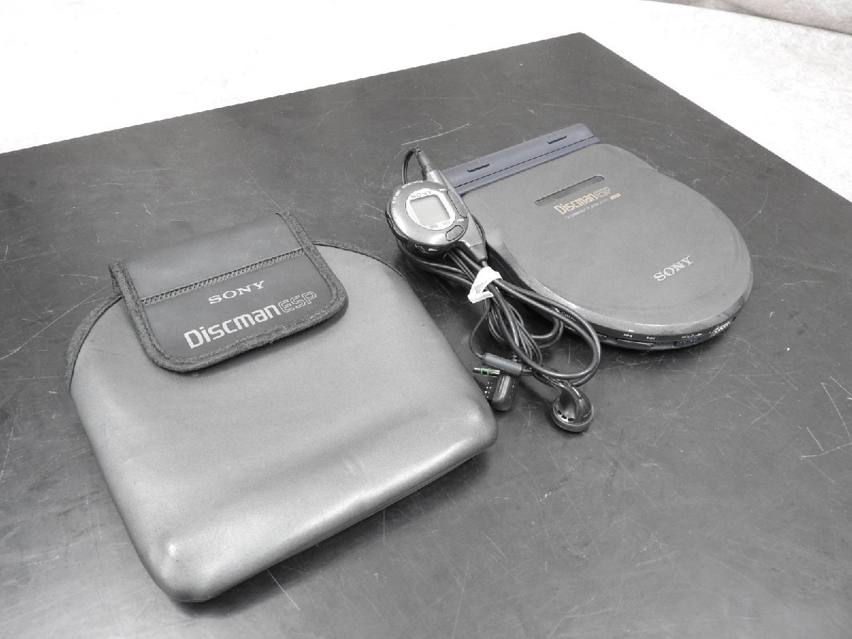 ジャンク】SONY Discman ESP D-777ポータブルCDプレーヤー Yahoo