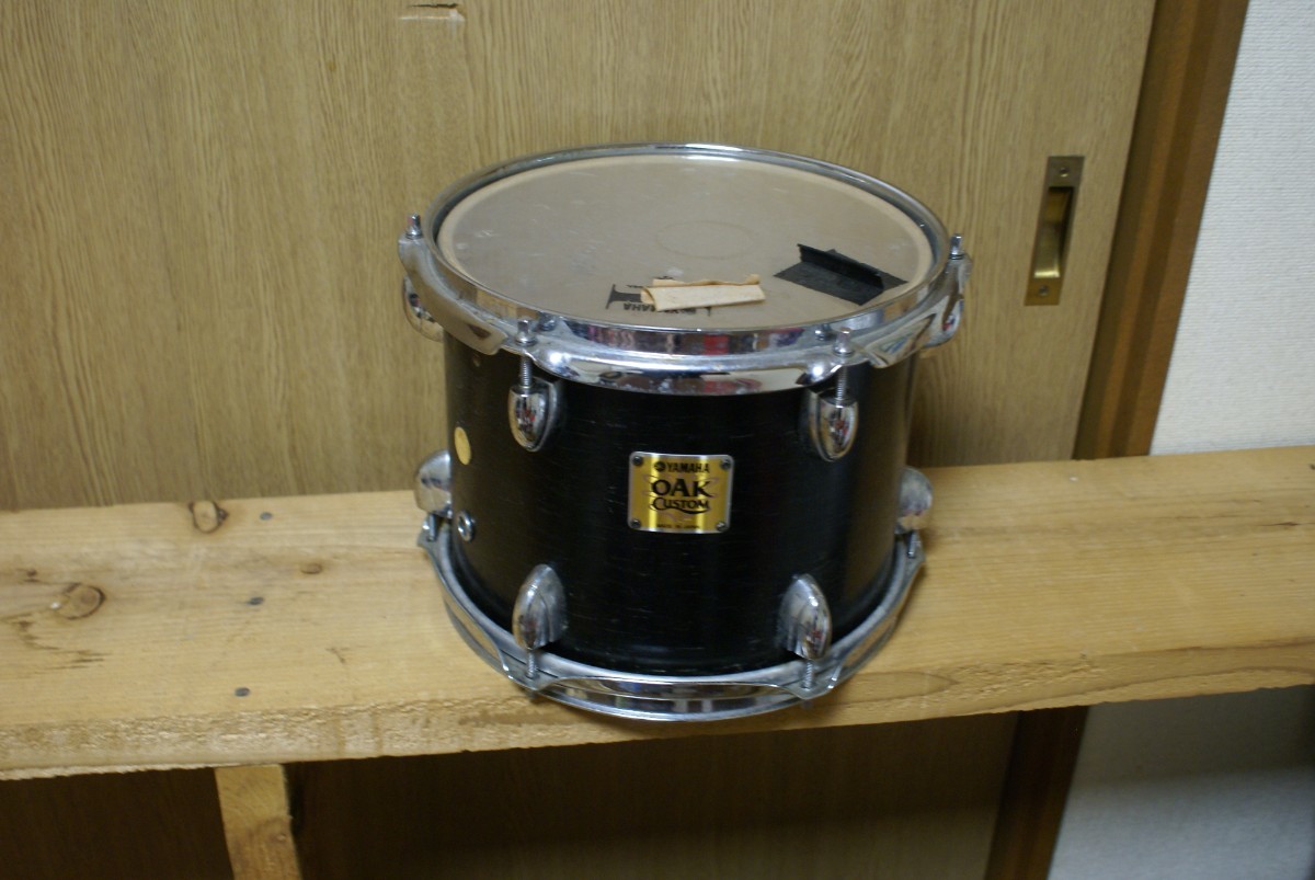 YAMAHA オークカスタム10タム ラッカー塗装 ホルダー無 YAMAHA OAK 