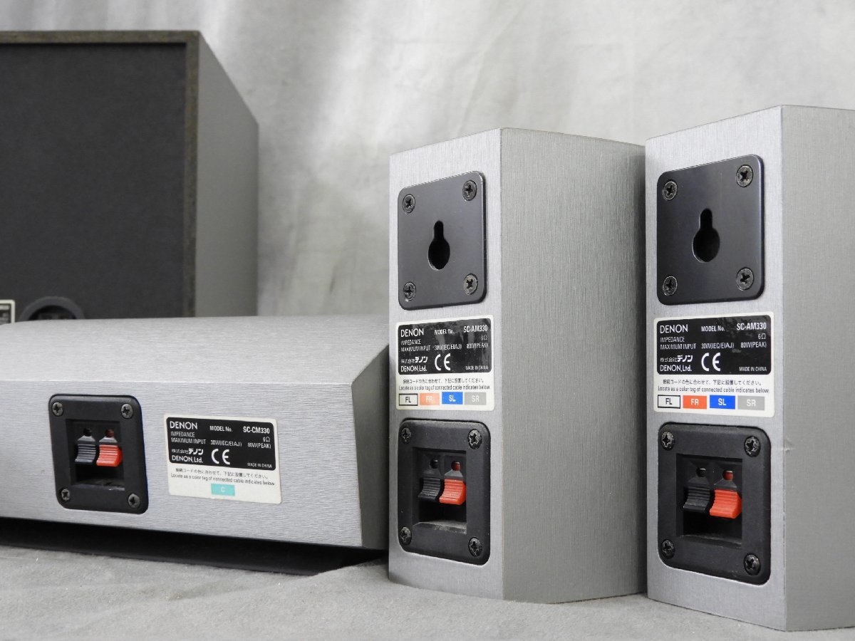 ☆ DENON デノン DHT-M330 ホームシアターセット 5.1ch ☆現状品