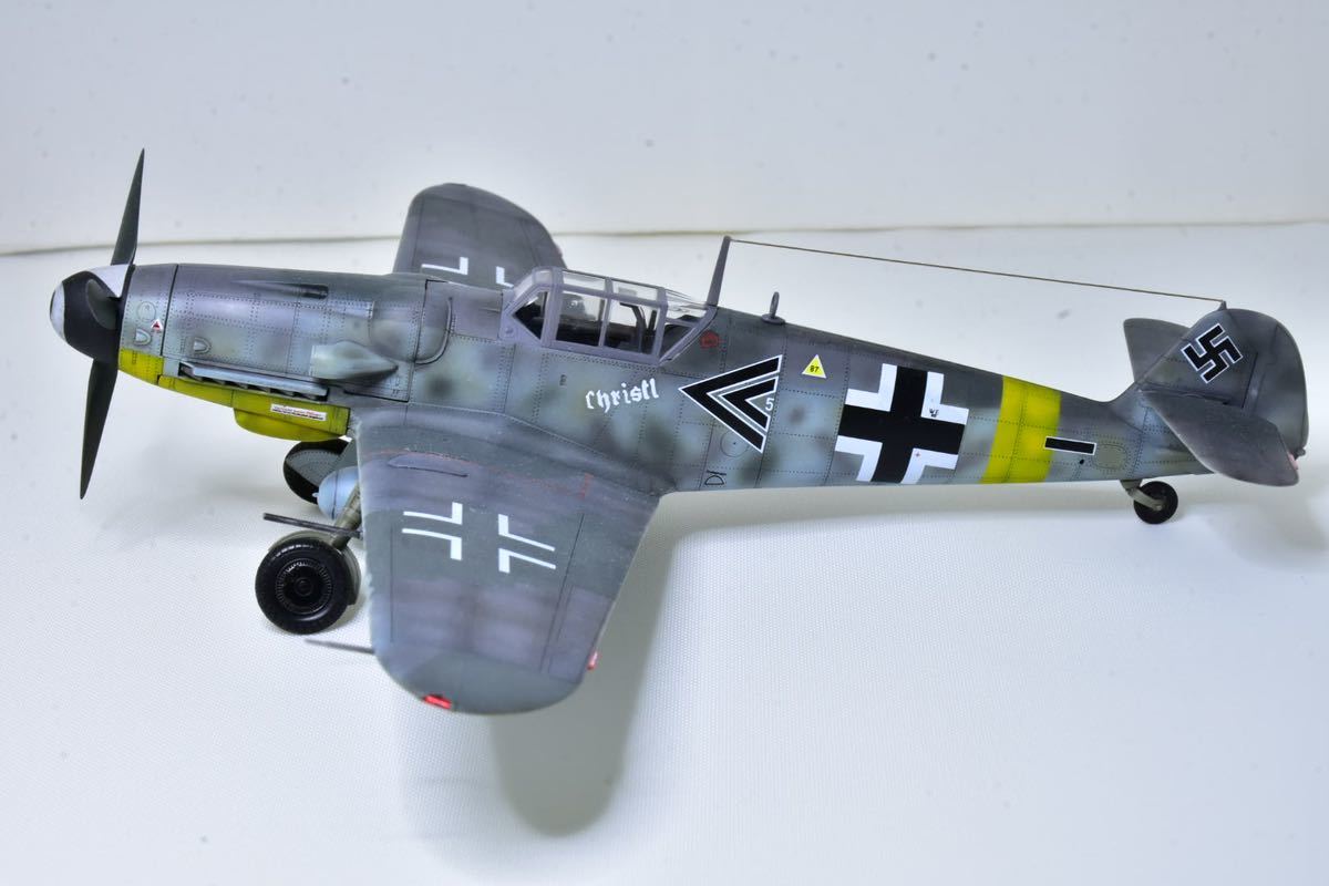 1円〜 ホビーマスター 1/48 メッサーシュミット Bf-109G-6 エーリヒ