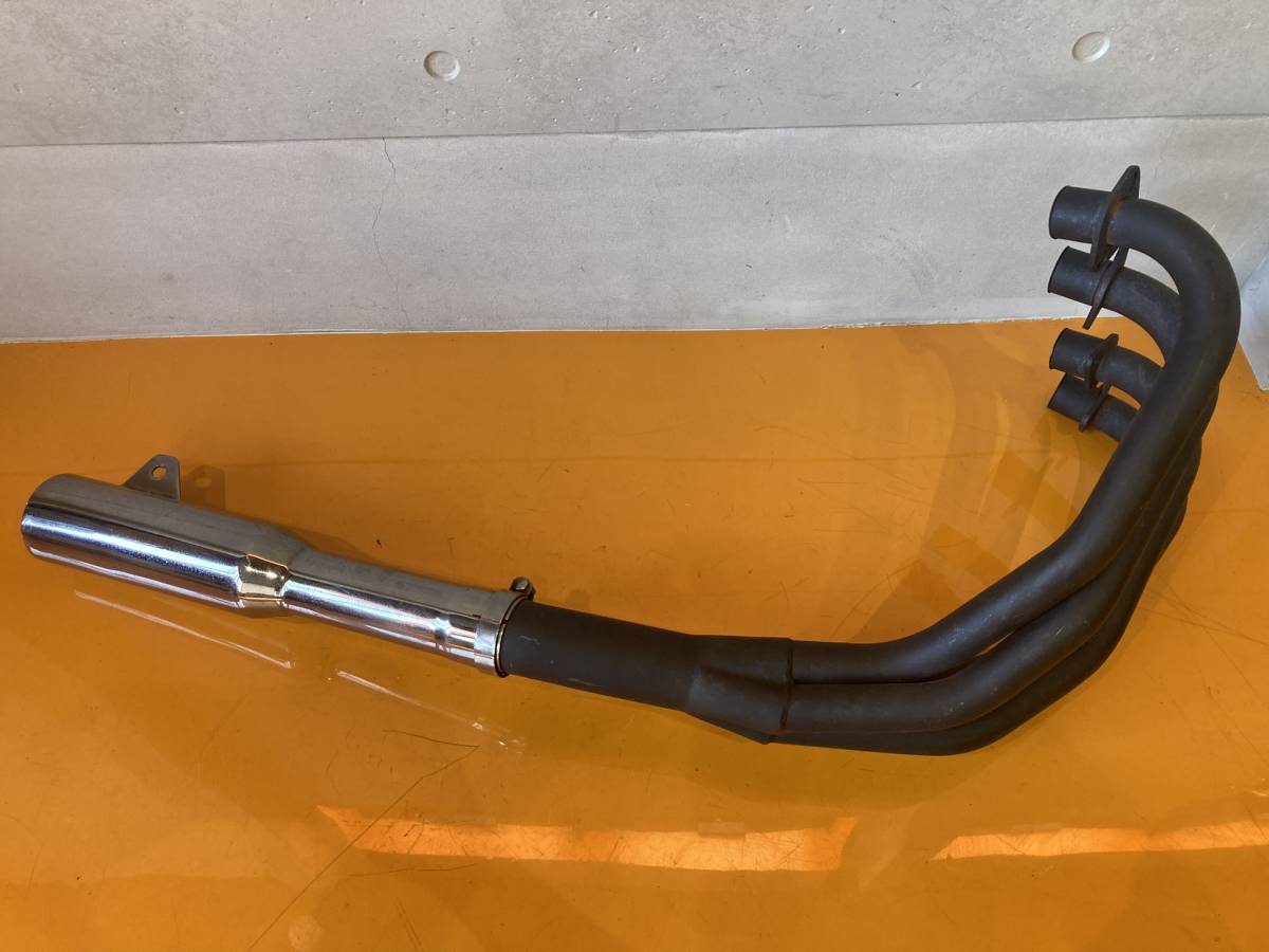 CB750FourK3 マフラー 汎用 中古品 検cb400sfxjrz250rd400gpzrxゼファーカイ750zrxcbx400fcb550fcbr400fgt380gs400kh250kh400ssマッハ
