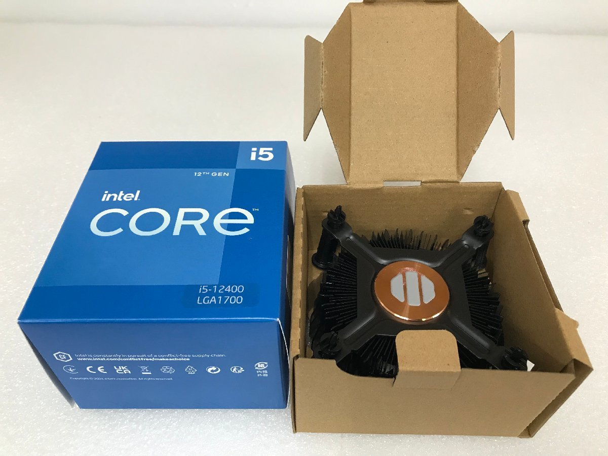 パソコン]【2個セット】中古未使用美品 CPUクーラー Intel Core