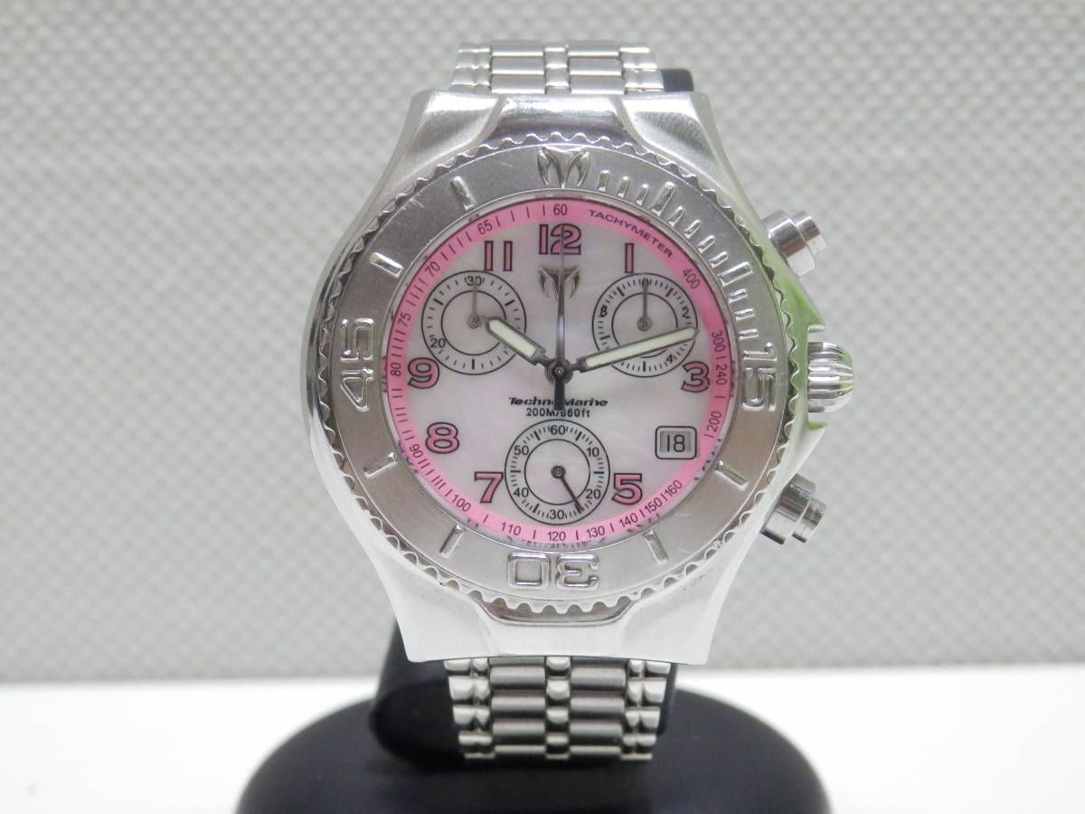 クロノグラフ テクノマリーン | TechnoMarine マリーン 稼働 テクノ 