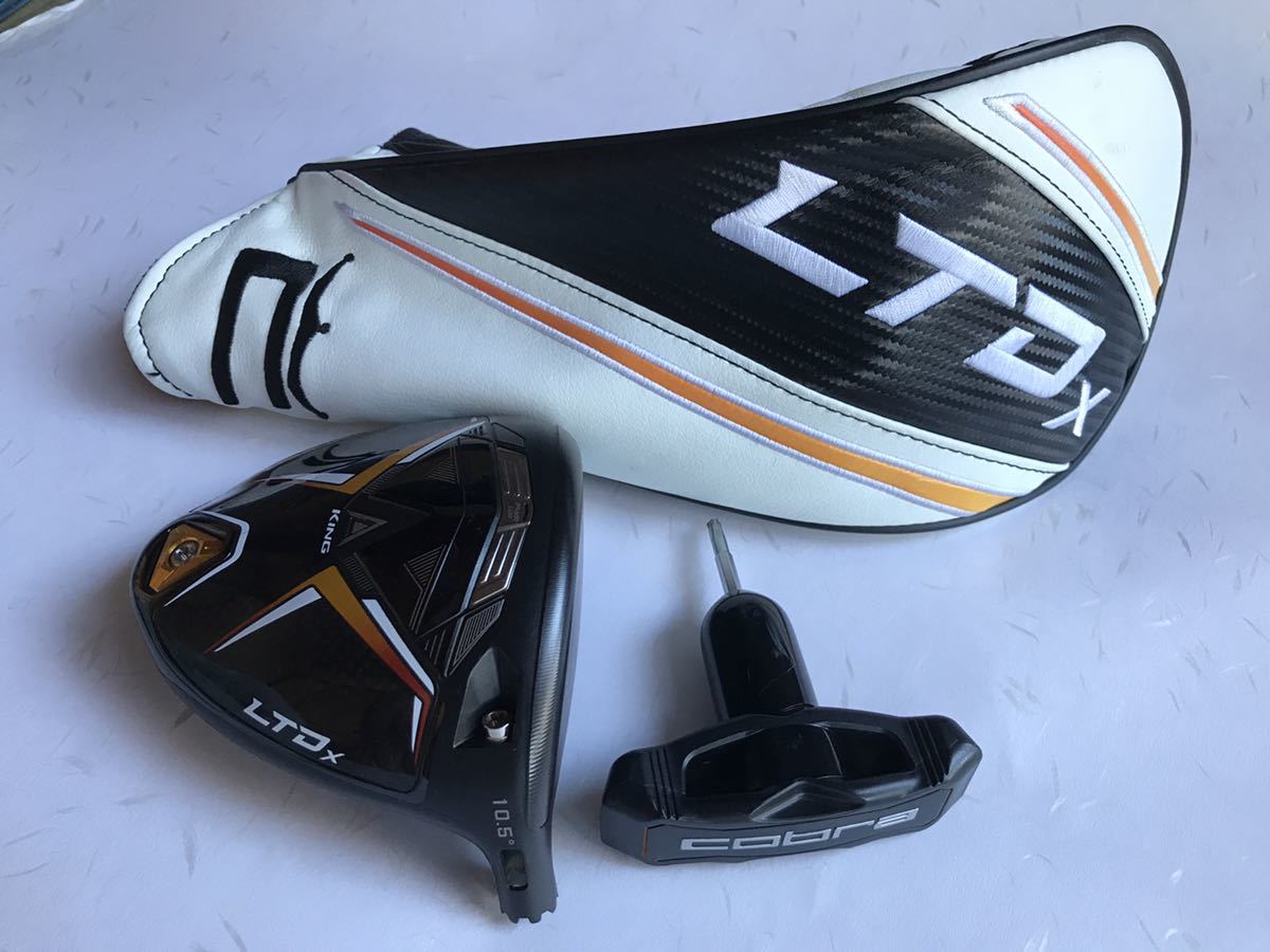 Cobra LTDx MAX ドライバー ヘッド 10.5 ヘッドカバー付 ゴルフ Cobra LTDx MAX ドライバー ヘッド 10.5 ヘッドカバー付