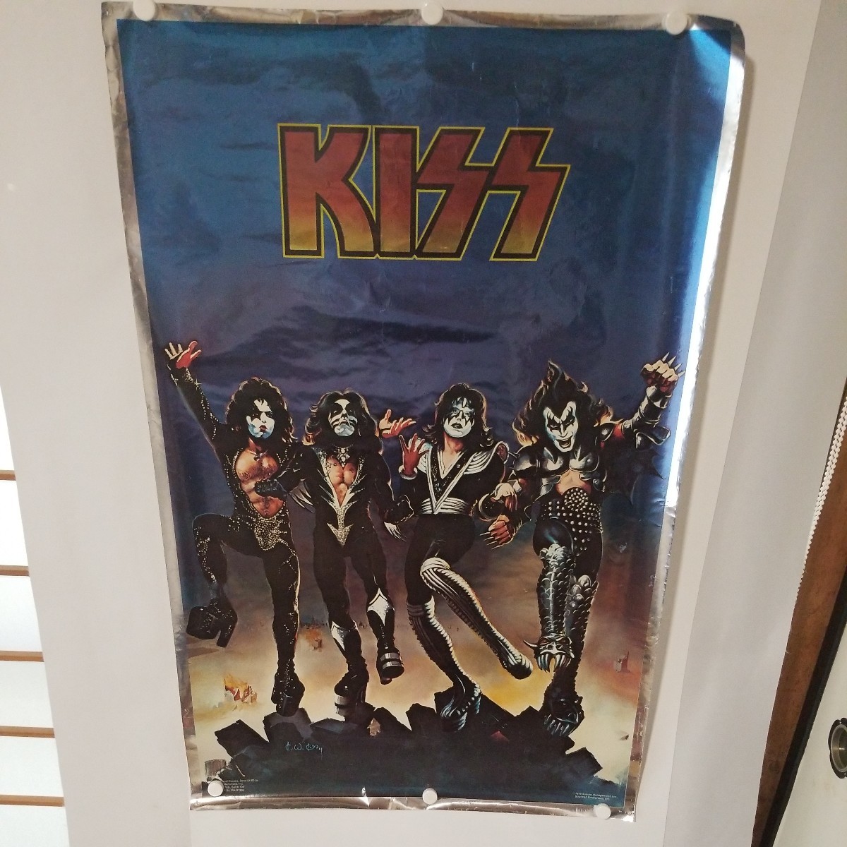 キッス KISS 地獄の軍団 Destroyer 1976 AUCOIN アルバム オフィシャル