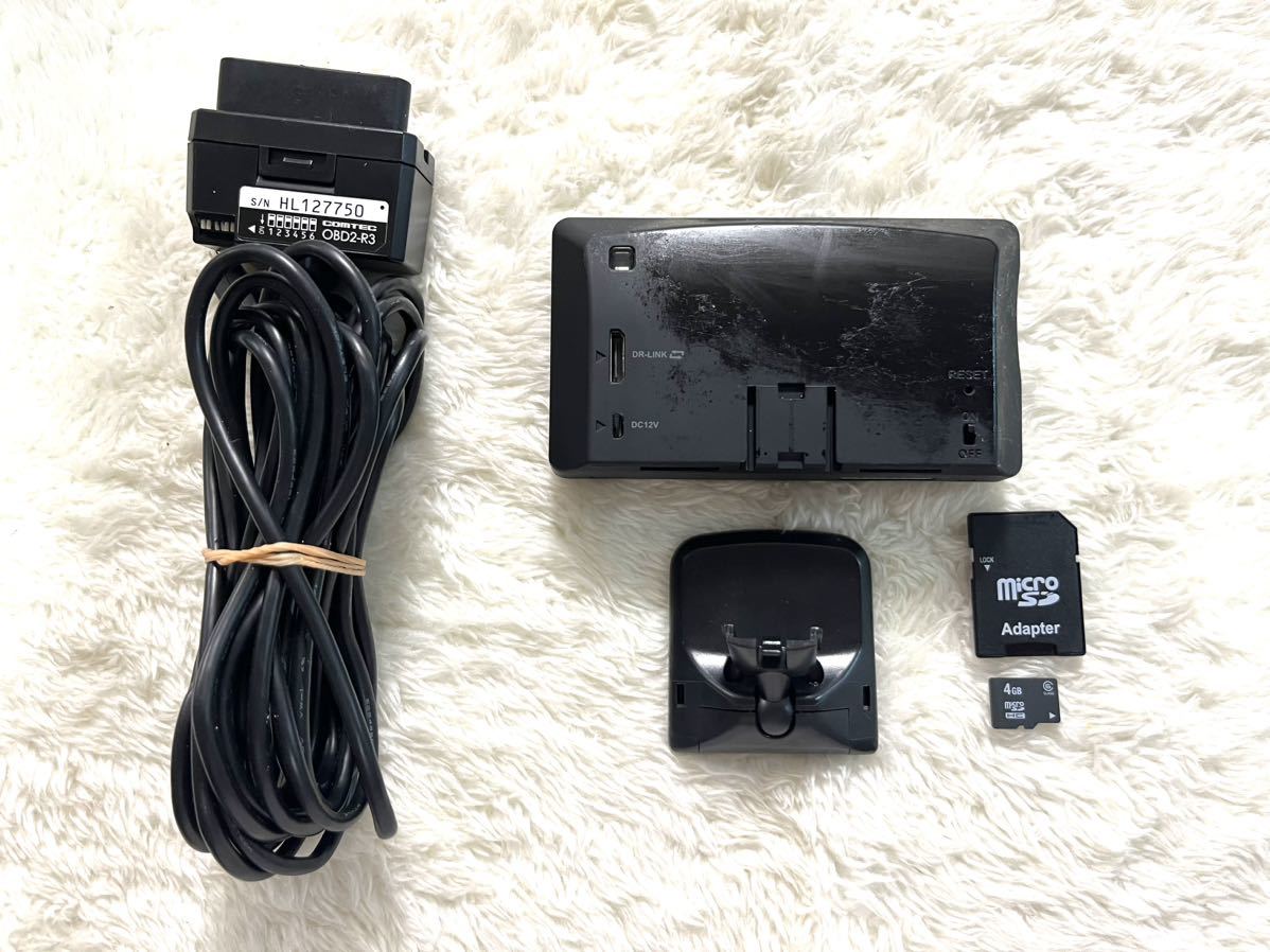 COMTEC ZERO 705V レーダー探知機 OBD2アダプター付 台座付 ZERO 705V