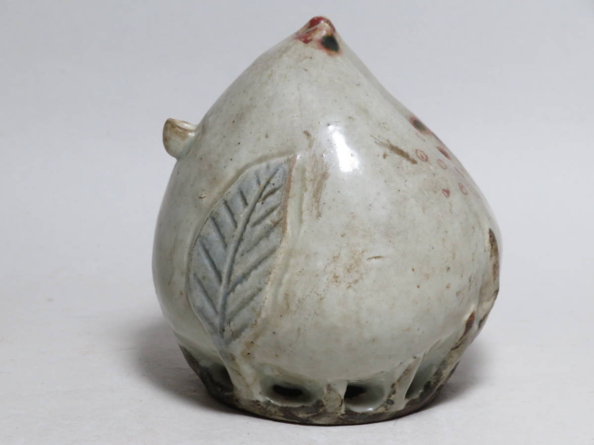 李朝 青磁 亀甲船 水滴 希少品 古美術 朝鮮古陶磁器 高麗青磁 書