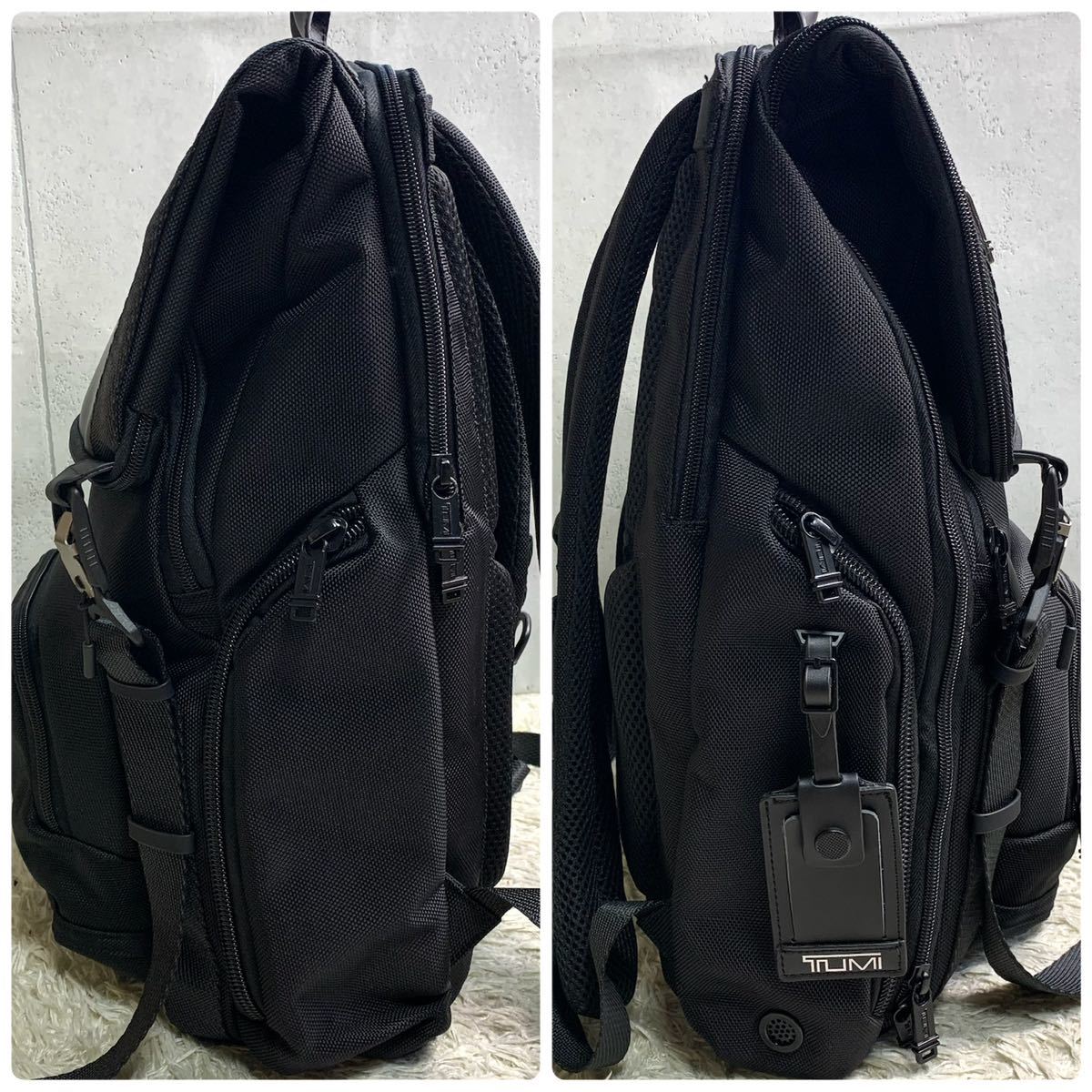 1円 極美品 希少 トゥミ TUMI メンズ リュックサック バックパック 