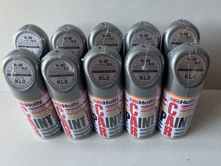 ホルツ ニッサン KL0 N-30 10本 プラチナシルバーM カーペイント スプレー 塗料