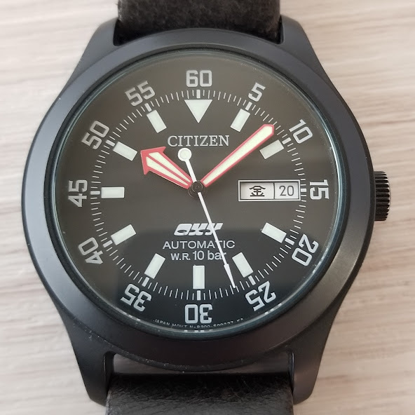 CITIZEN シチズン OXY オキシー AUTOMATIC 自動巻 腕時計 8200-S81926  