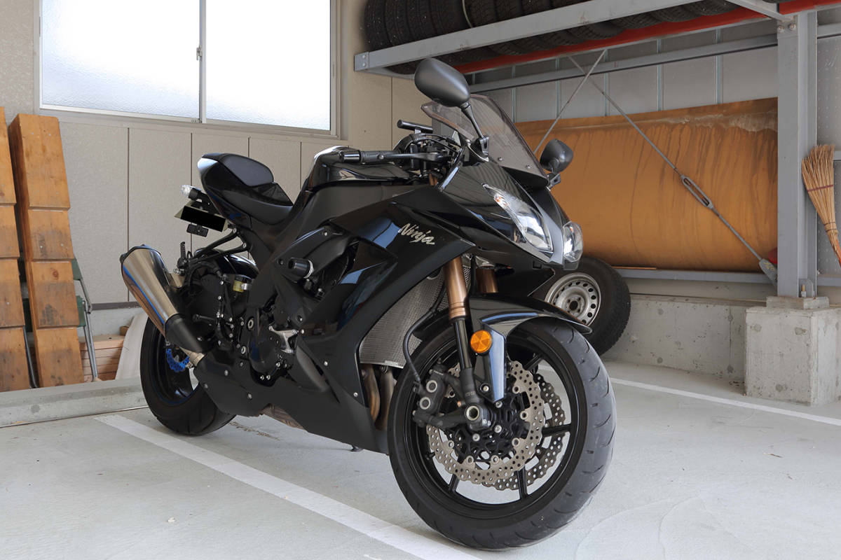 カワサキ ZX-10R 2008年式 E8F型 アメリカ仕様 8，700km 車検令和6