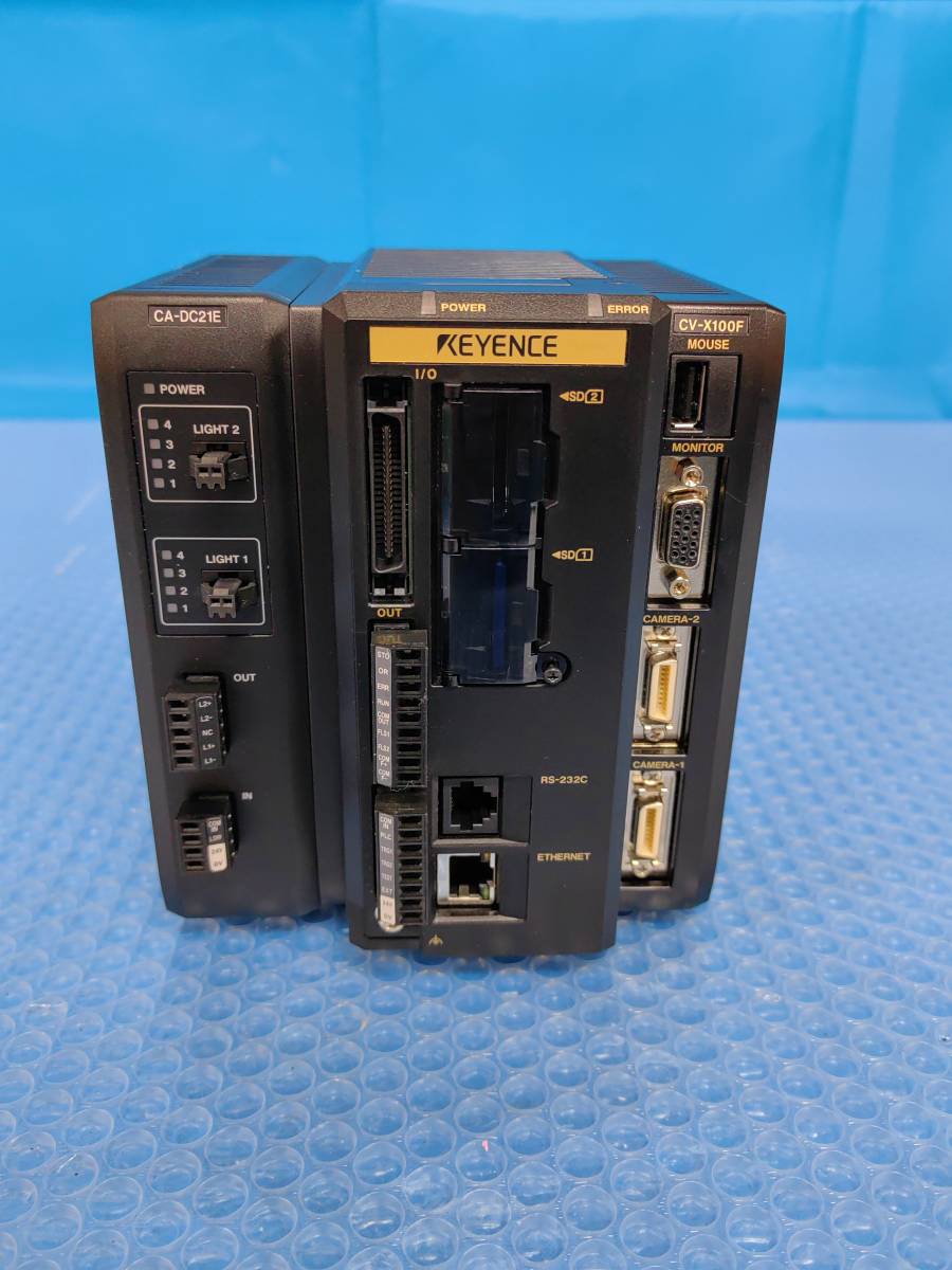 KEYENCE キーエンス CV-X100E CA-DC21E デジタル画像センサ