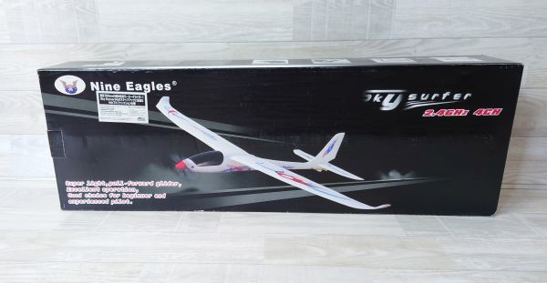 【長期保管品】 Nine Eagles sky surfer　ナインイーグル　スカイサーファー　RTFフルセット　ラジコン　飛行機　G230719224-16
