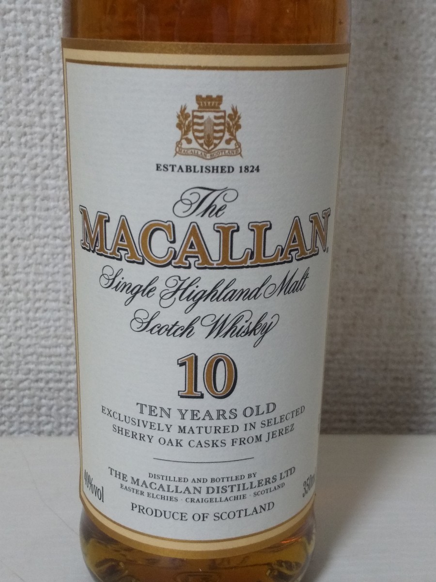 MACALLAN 10 TEN YEARS OLD SCOTCH WHISKEY マッカラン 10年 スコッチ