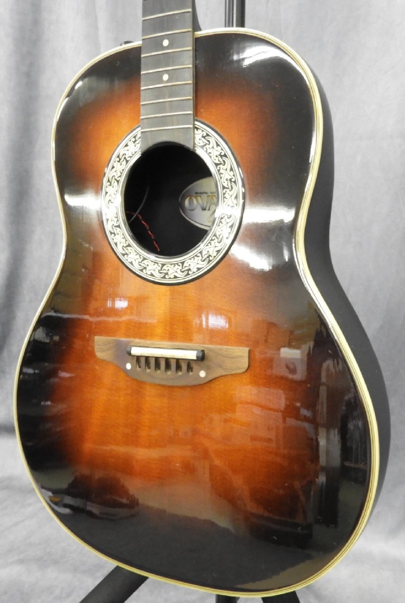 ☆ Ovation オベーション Model 1621 USA エレアコ #225637 ケース付き ☆現状品☆