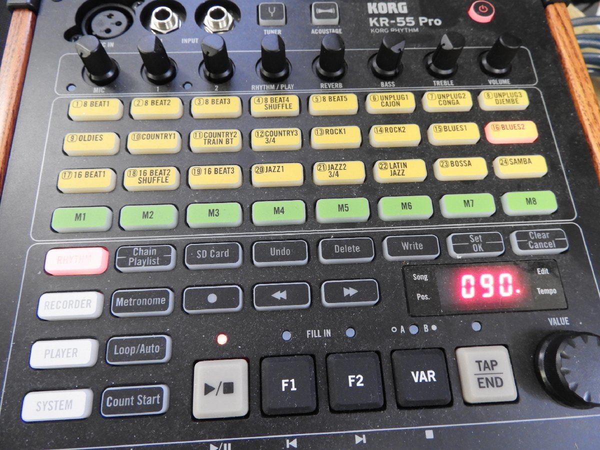 ☆ KORG コルグ リズムマシン KR-55 Pro 箱付き ☆中古☆ KR-55 KORG