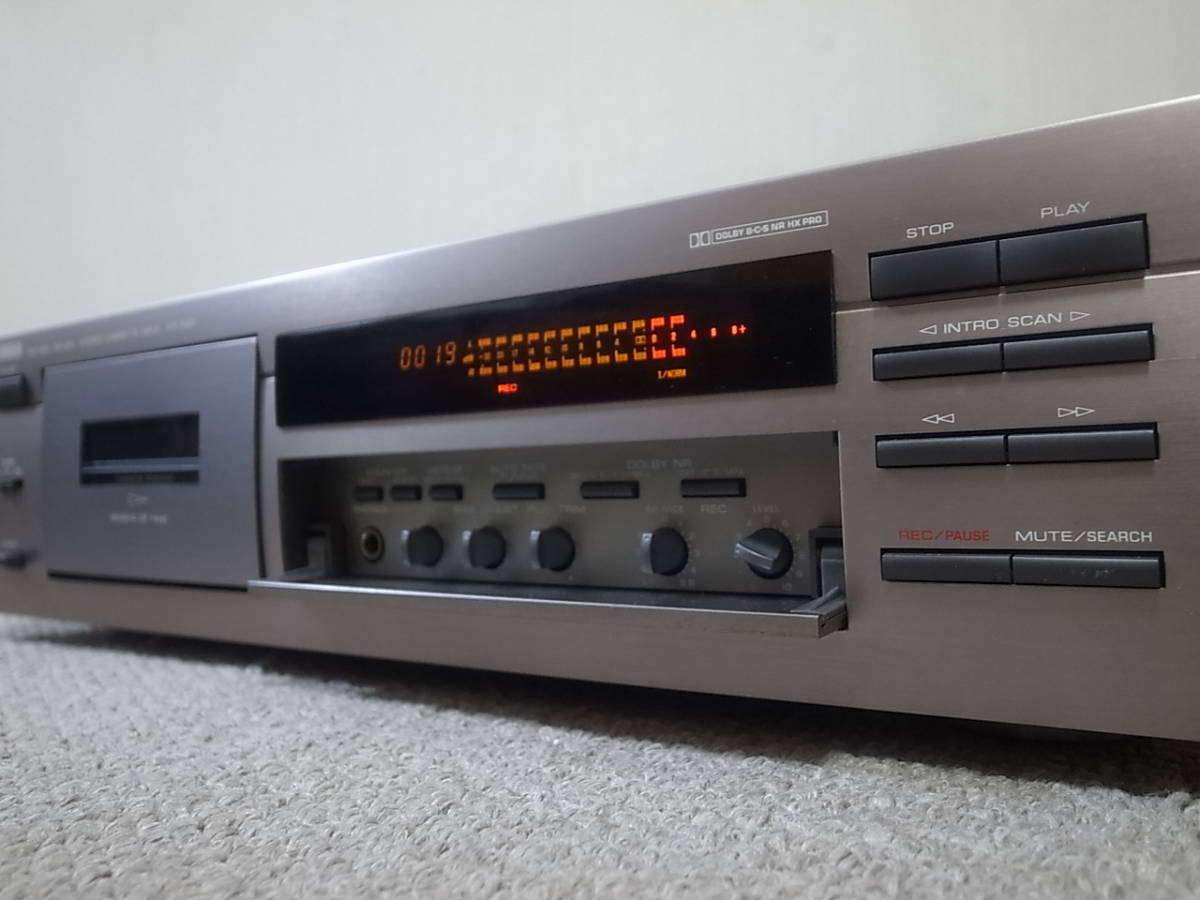 【DolbyS搭載/2ヘッドの隠れた名機】YAMAHA KX-580 美品良好 納得の高音質 お勧め！