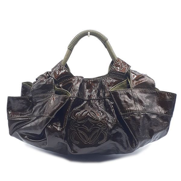 ◇超美品◇ ロエベ LOEWE ハンドバッグ トート 鞄 アナグラム