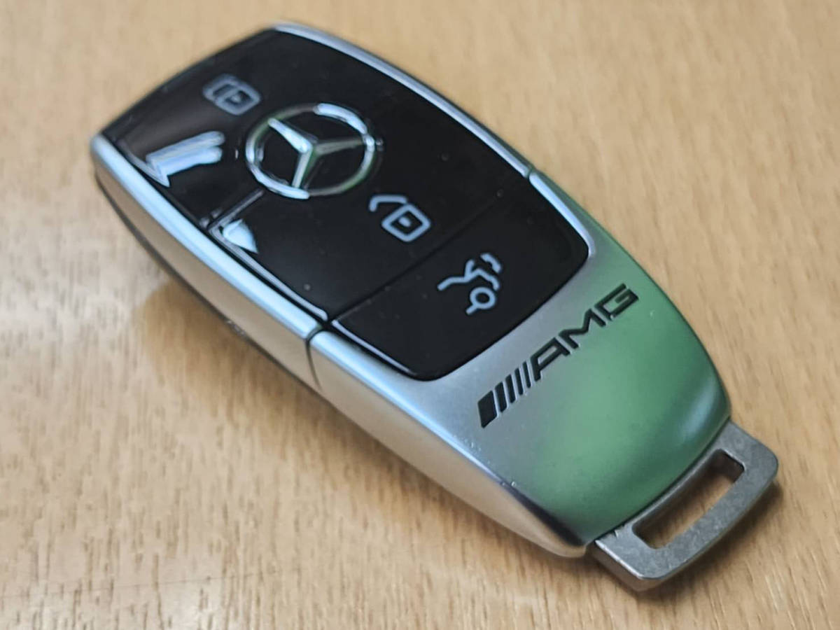 ⑫★ R50822　メルセデス ベンツ　純正　AMG　スマートキー　キーレス　3ボタン　鍵 ★ メルセデス・ベンツ SL AMG 専用カラー ＧＴ MP202502(25年04月-25年09月