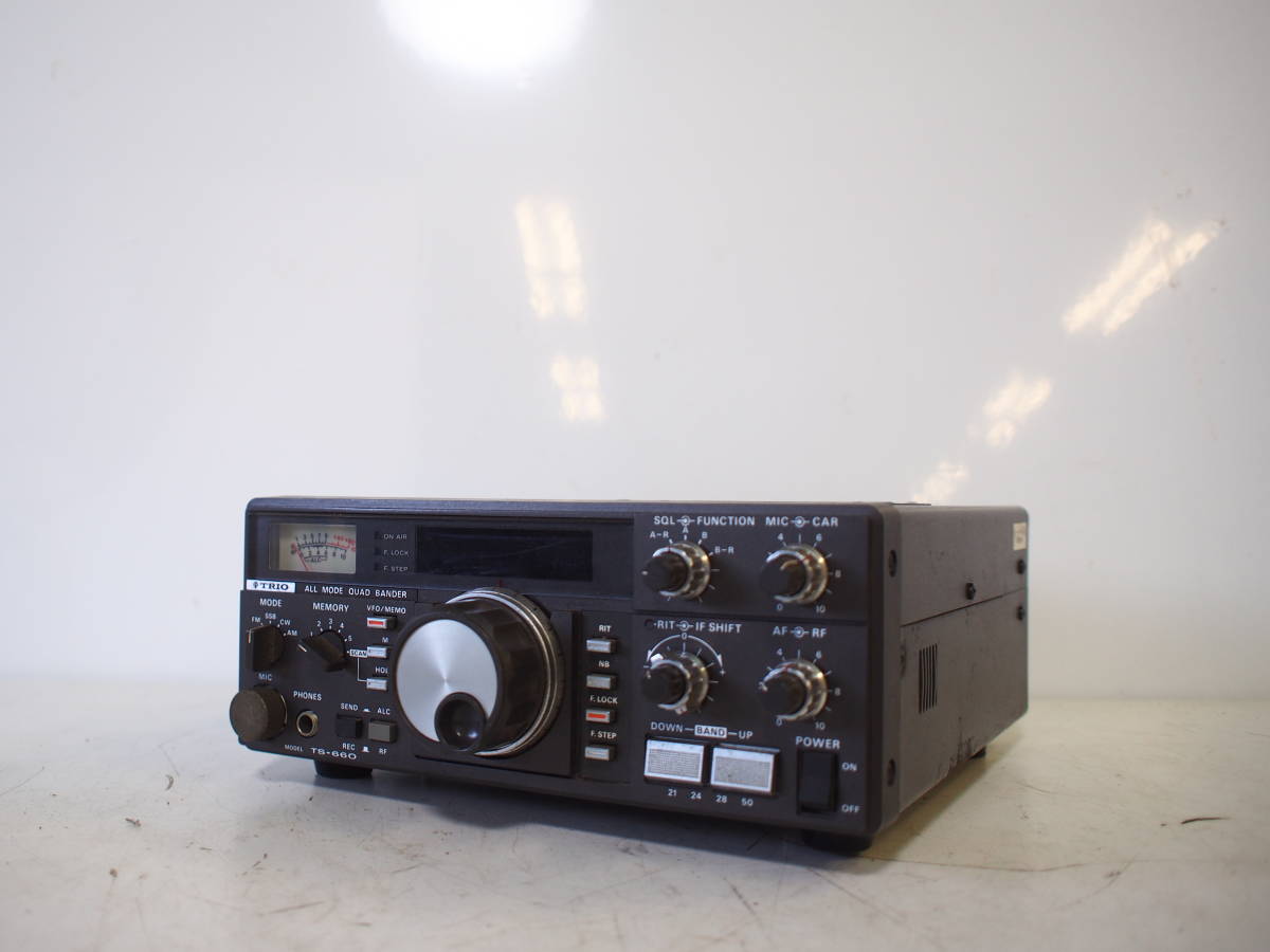 ☆【T0810-10】 TRIO トリオ TS-660 オールモードトランシーバー ALL