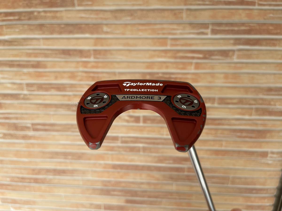  TP Collection TP コレクション RED ARDMORE 3 パター スチールシャフト 34 ヘッドカバー付き(テーラーメイド)｜売買されたオークション情報、yahooの商品情報をアーカイブ公開 - オークファン 男性右きき用