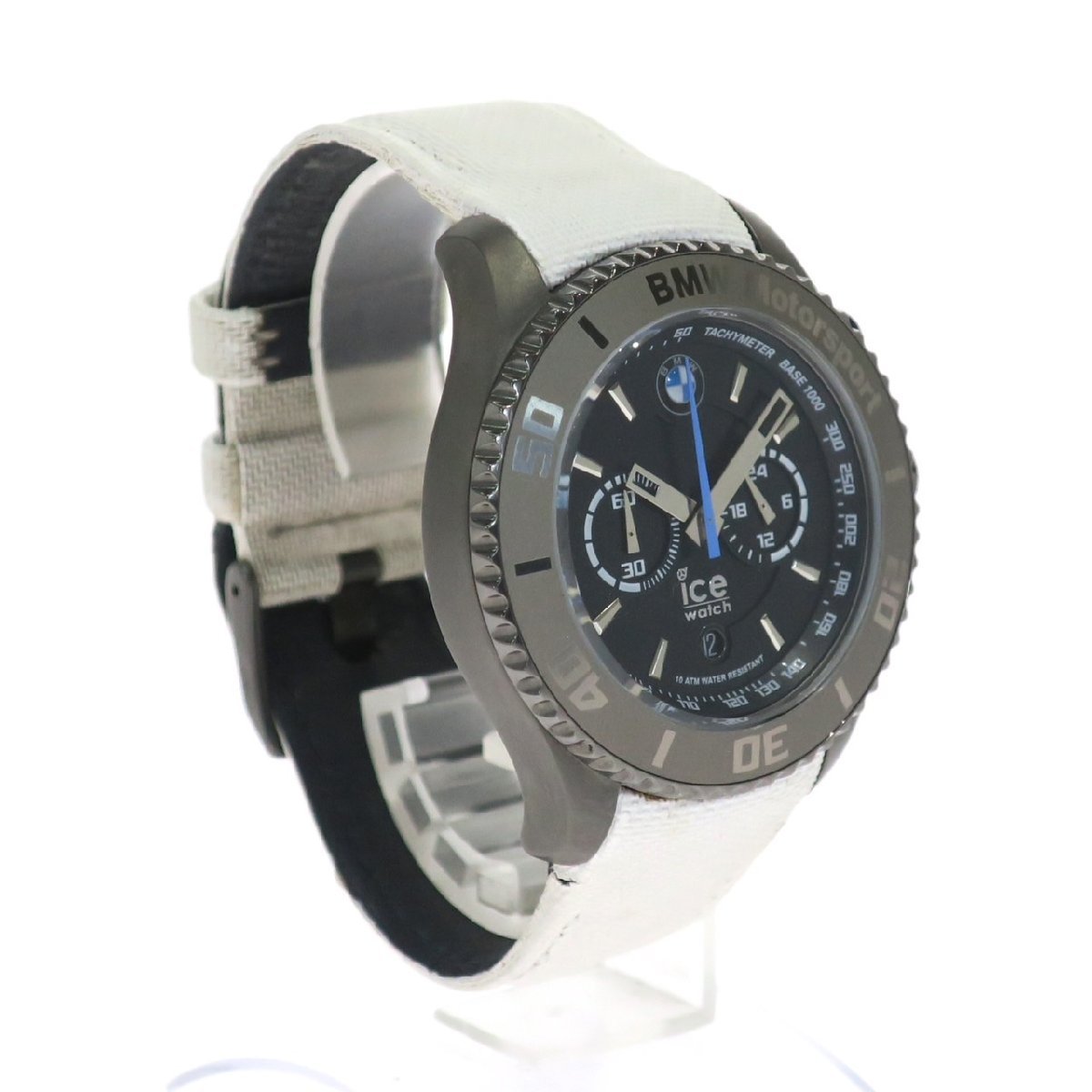 BMW Motorsport × Ice-Watch 腕時計 クロノグラフ 1円 保/箱付 稼働 