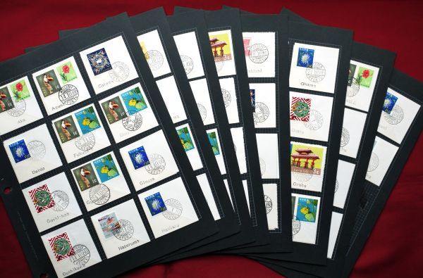  稀少 琉球リーフコレクション 64 カットスクエア 欧文印92局 8リーフ 1965年 1967年(特殊切手、記念切手)｜売買されたオークション情報、yahooの商品情報をアーカイブ公開 - オークファン その他