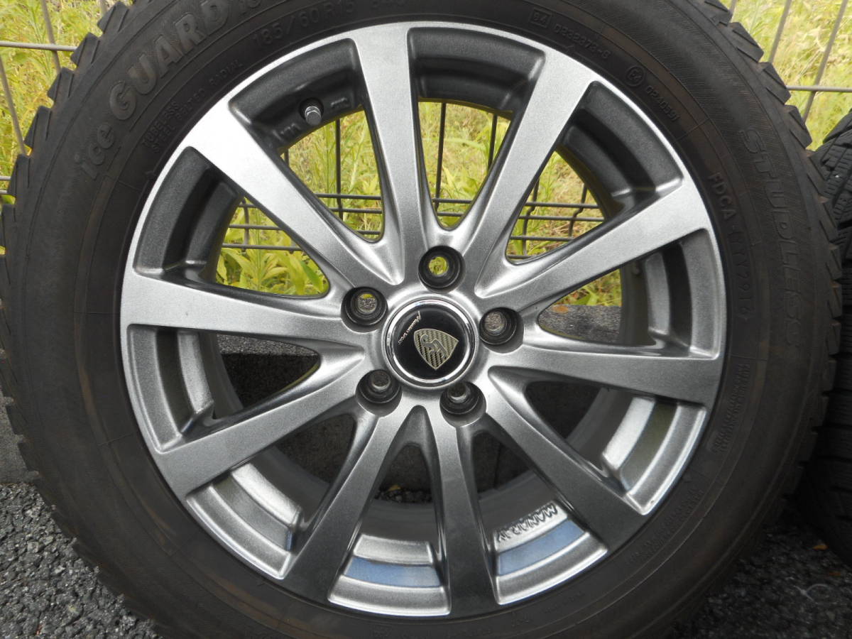 シエンタ 170系 MANARAY SPORT マナレイ 社外アルミホイール 5.5J 15 