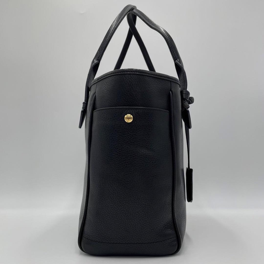 極上品○ LOEWE ロエベ ヘリテージ トートバッグ ブラック レザー