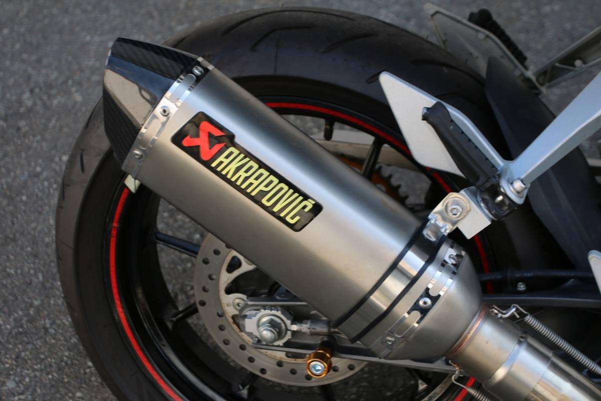 KTM 125DUKE/実走行車両/KTMパワーパーツ満載/アクラポビッチマフラー 