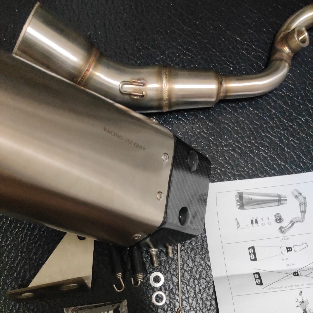 未使用 IXIL IXRACE ベスパ VESPA GTS150 フルエキゾーストマフラー 