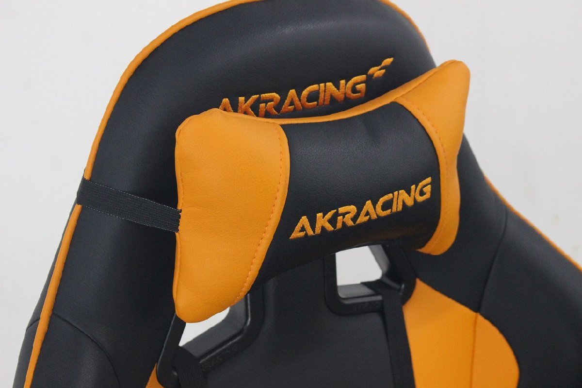 AKRacing ゲーミングチェア Nitro V2 ORANGE オレンジ 椅子 チェア 8 