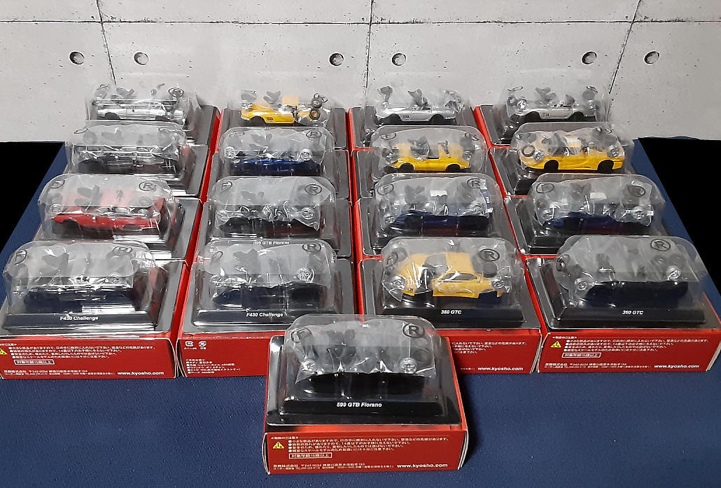 1/64 京商 フェラーリミニカーコレクションⅣ 4 サークルK・サンクス 