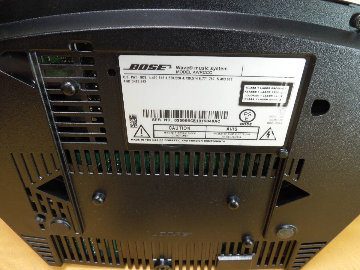BOSE Wave Music System ボーズ AWRCCC Bose music system Player