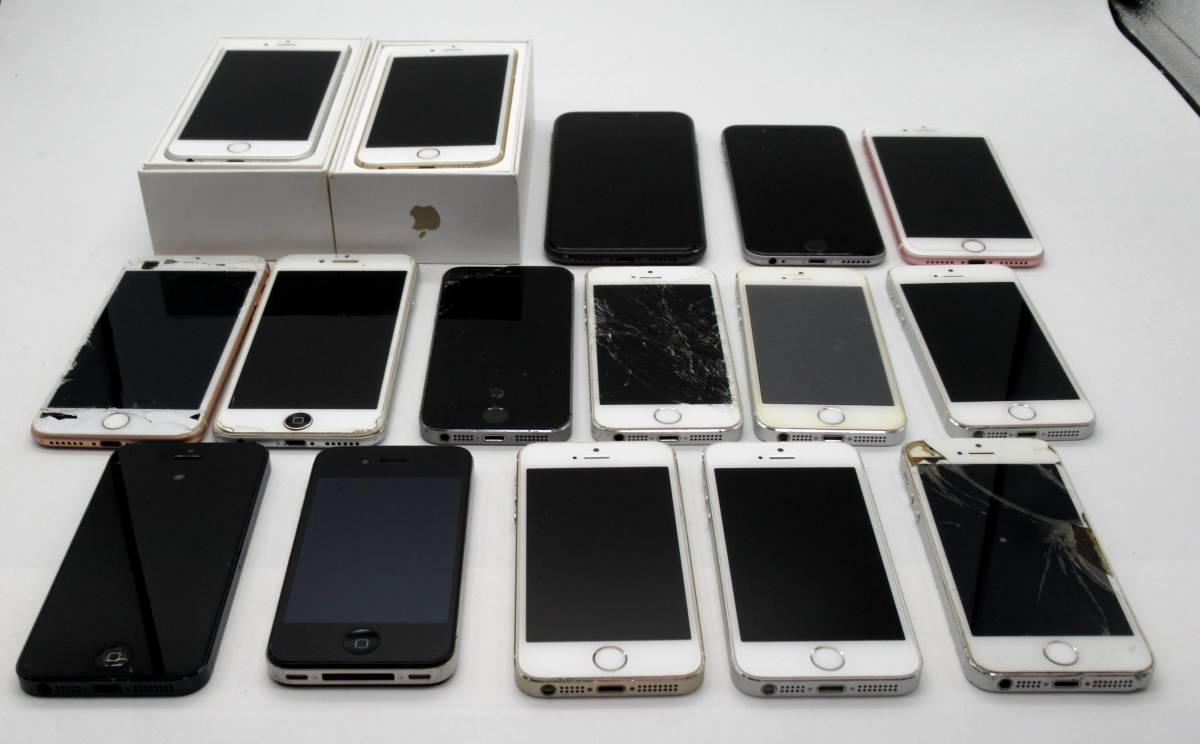 iPhone ジャンク品 まとめ売り 16台 SE 6S 7 SE2 部品取り 大量