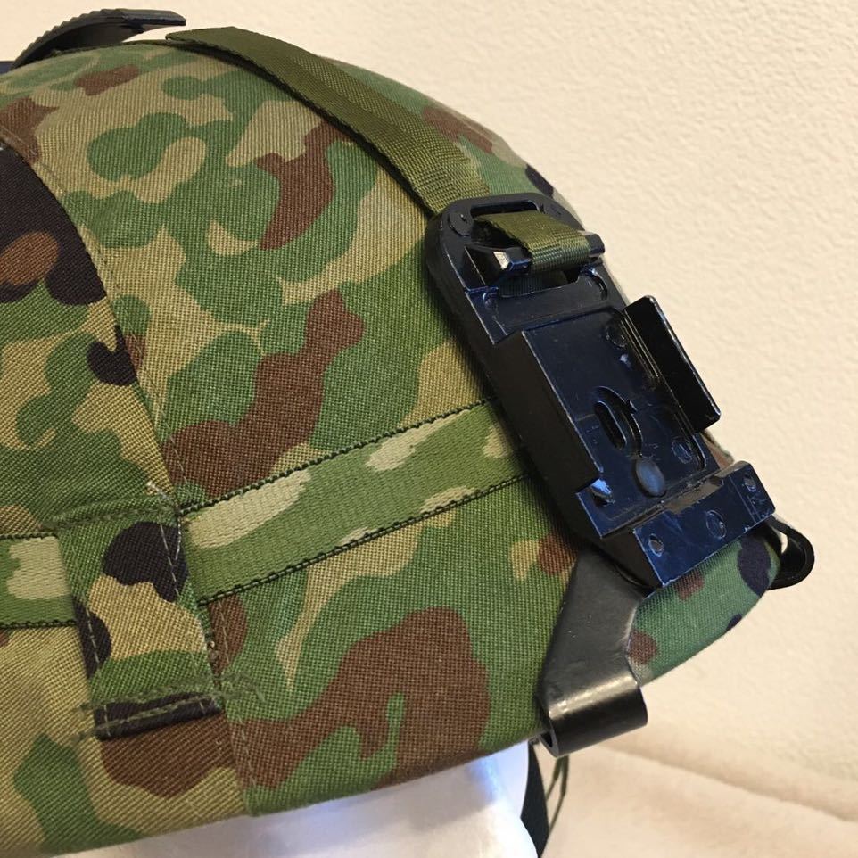 自衛隊ヘルメット 88式鉄帽 レプリカ あご紐・ナイトビジョンマウント
